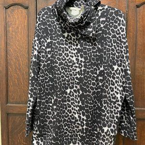 Soft Surroundings, size medium (runs large), black, grey and lavender top